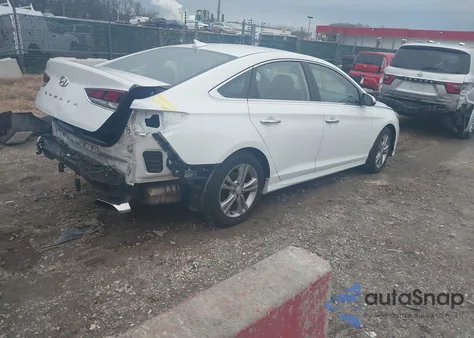 2018 Hyundai Sonata Sel from USA, damaged, VIN 5NPE34AF4JH683705